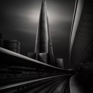 shard from platform 4, Adobe, Art, artist, Black & White, black and white, Bleak, bnw, building, Calm, Camera, capital, cityscape, clouds, Contrast, courses, Dark, David Garthwaite, dgshot.uk, drama, dramatic, editing tutorial, England, fine art, for sale, framed, gallery, Gitzo, Horizon, Leading Lines, Lee Filters, Leeds, Lens, london, Long Exposure, moody, Peaceful, photographer, Photoshop, prints, purchase, River, shard, Shard from platform 4, Sigma, Sky, Smooth, Sony a7r3, south, thames, thoughtful, Tide, tracks, train station, Tripod, tutorial, UK, Water, Wide Angle, yorkshire